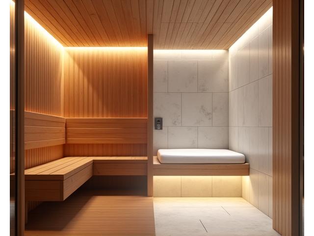 Sora Peak Hotelのサウナとスチームルーム